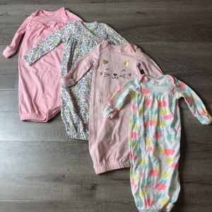 Carter's Newborn Girls Sleeper Gown Sack